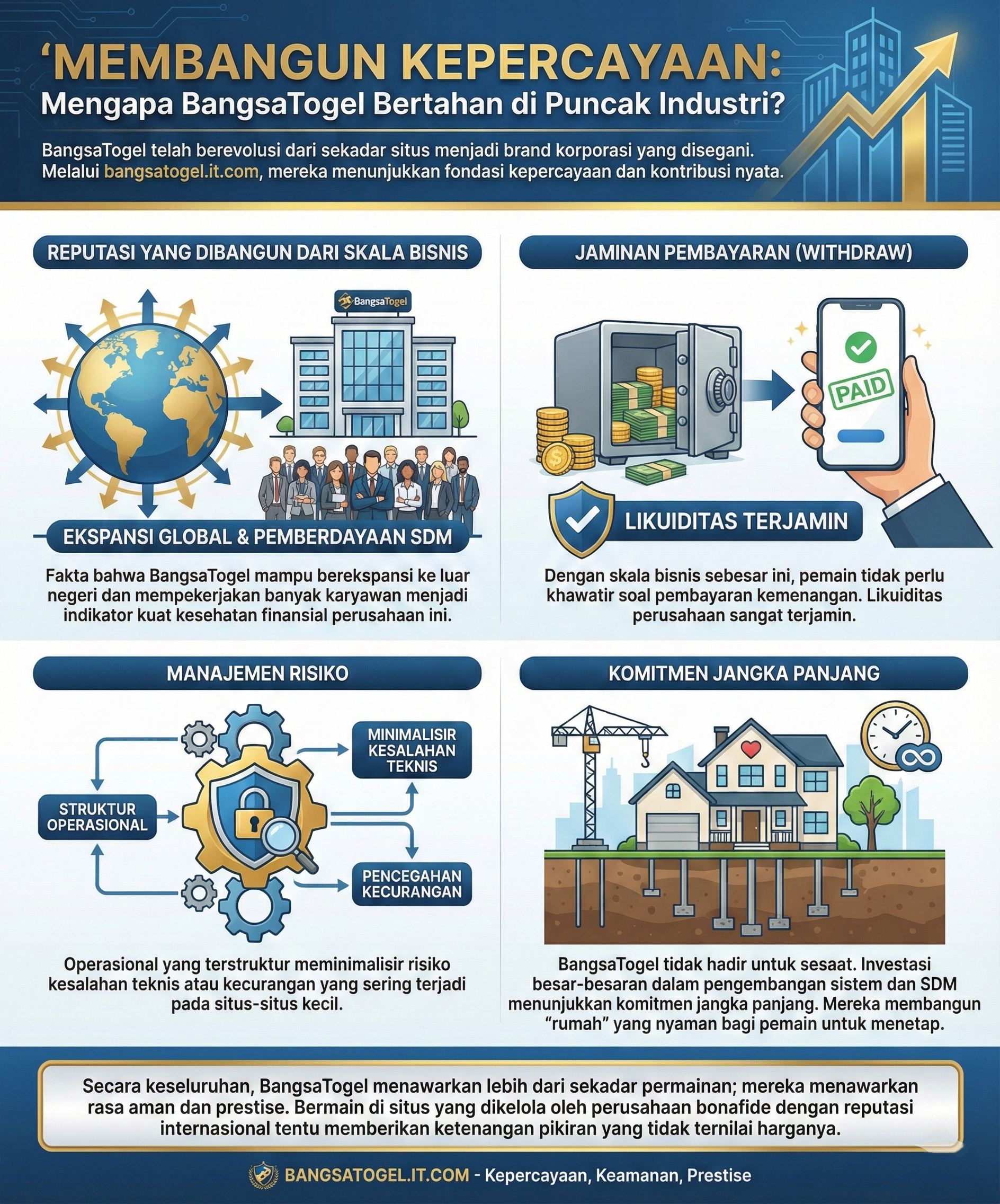 Membangun Kepercayaan: Mengapa BangsaTogel Bertahan di Puncak Industri?